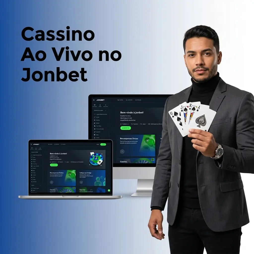 Cassino ao vivo Jonbet com dealers profissionais em estúdio HD transmitindo blackjack, roleta e bacará em tempo real