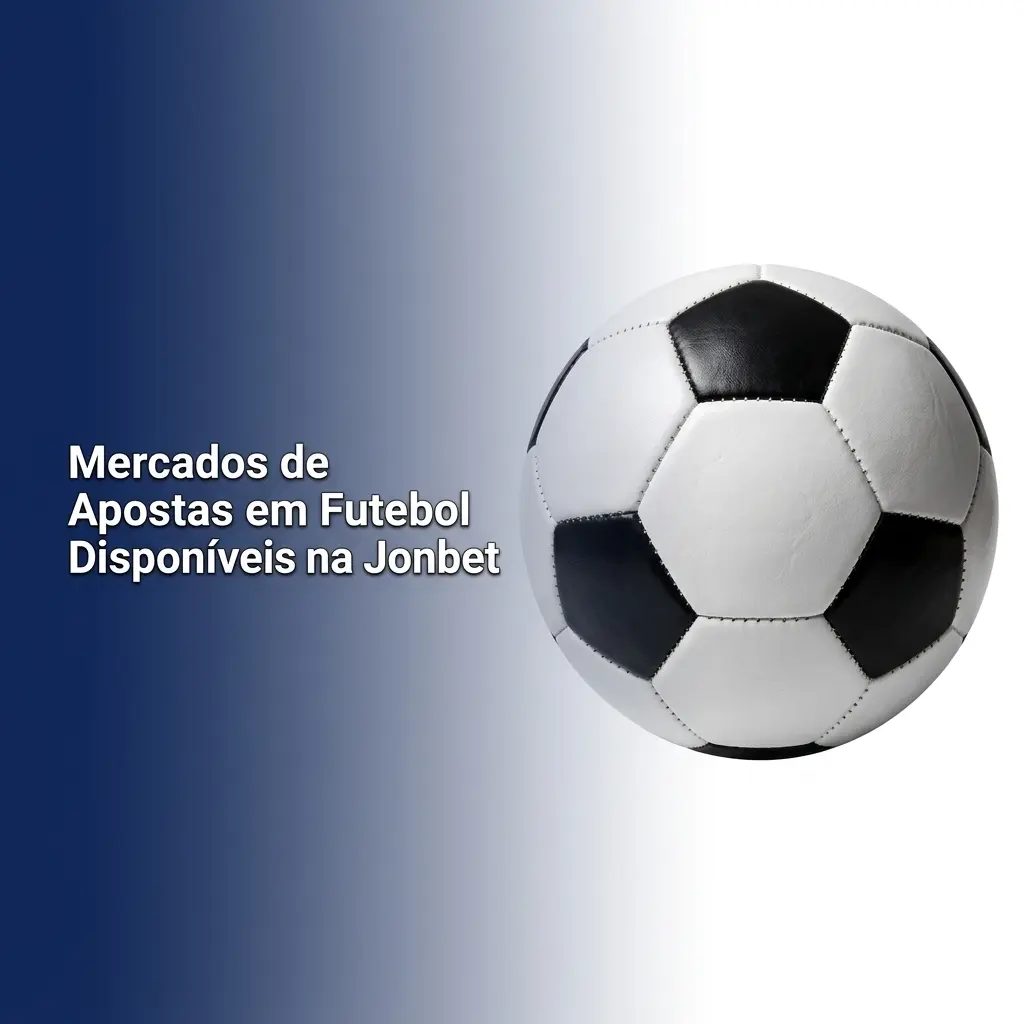 Mercados de apostas em futebol na Jonbet: resultado, gols, handicap, placar correto e marcador